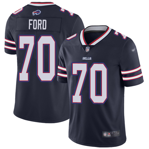 Men Buffalo Bills 70 Cody Ford Limited Navy Blue Inverted Legend NFL Jersey